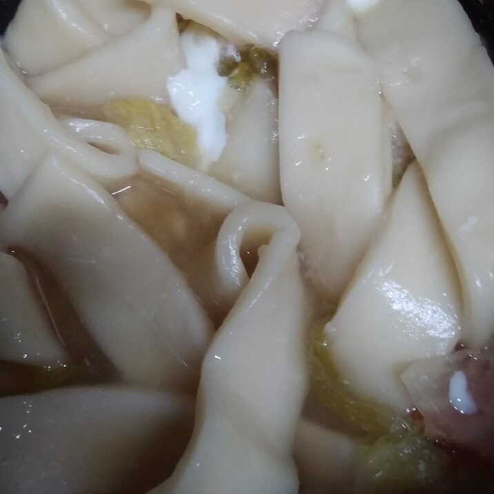 白菜のほうとう